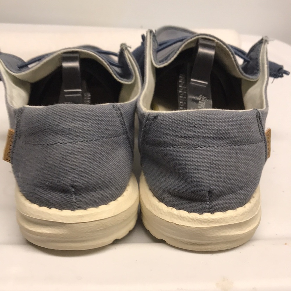 Hey Dude Wendy Chambray Navy White - Picture 3 of 8